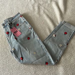 Sanrio Hello Kitty mom jeans